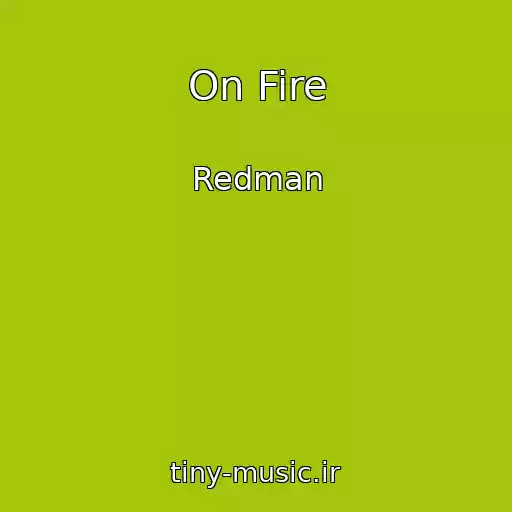 کاور آهنگ On Fire از Redman