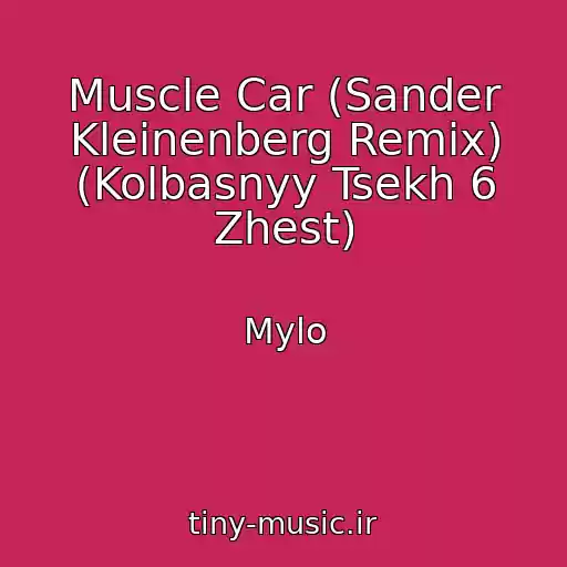 کاور آهنگ Muscle Car (Sander Kleinenberg Remix) (Kolbasnyy Tsekh 6 Zhest) از Mylo