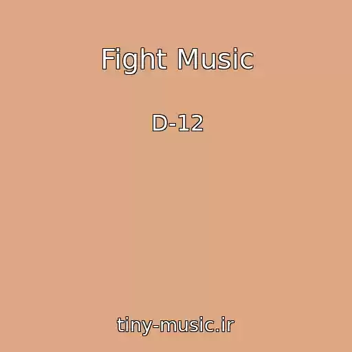 کاور آهنگ Fight Music از D-12