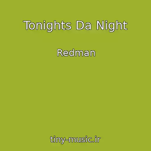 کاور آهنگ Tonights Da Night از Redman