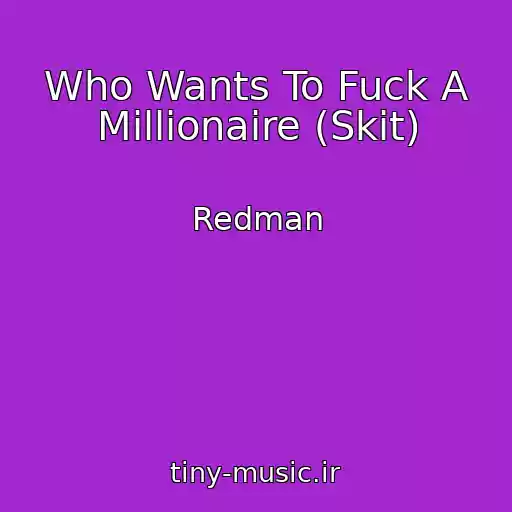 کاور آهنگ Who Wants To Fuck A Millionaire (Skit) از Redman