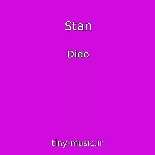کاور آهنگ Stan از Dido