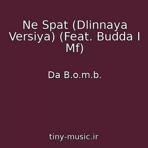 کاور آهنگ Ne Spat (Dlinnaya Versiya) (Feat. Budda I Mf) از Da B.o.m.b.