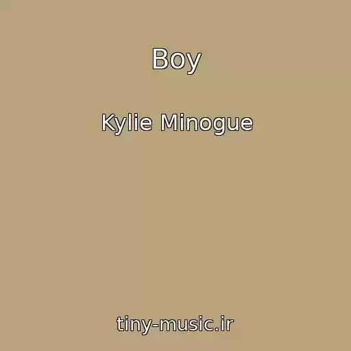 کاور آهنگ Boy از Kylie Minogue