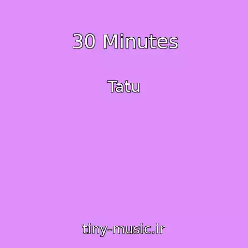 کاور آهنگ 30 Minutes از Tatu