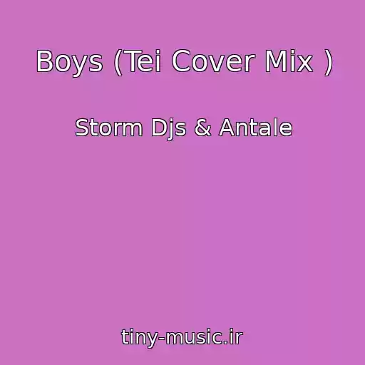کاور آهنگ Boys (Tei Cover Mix ) از Storm Djs & Antale