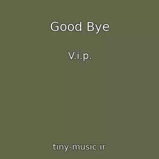 کاور آهنگ Good Bye از V.i.p.