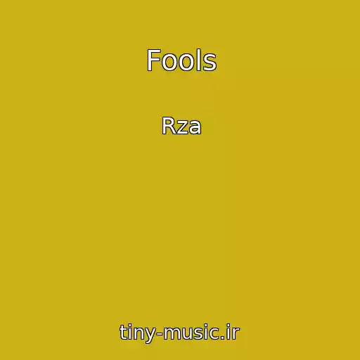 کاور آهنگ Fools از Rza