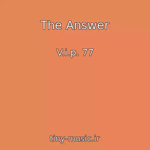 کاور آهنگ The Answer از V.i.p. 77