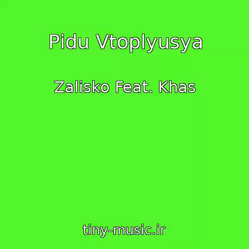 کاور آهنگ Pіdu Vtoplyusya از Zalіsko Feat. Khas