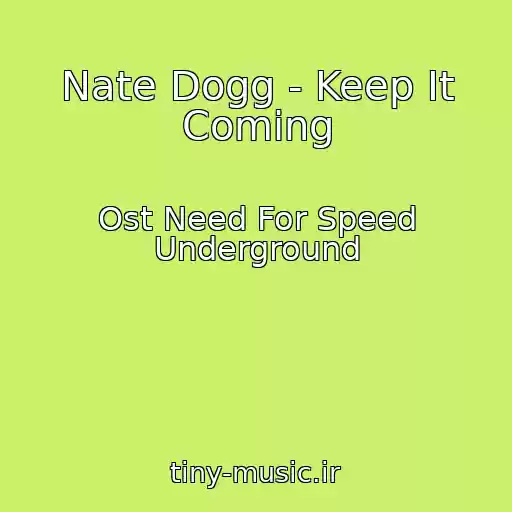 کاور آهنگ Nate Dogg - Keep It Coming از Ost Need For Speed Underground