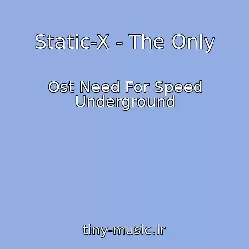 کاور آهنگ Static-X - The Only از Ost Need For Speed Underground