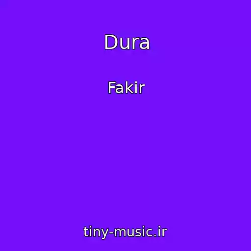 کاور آهنگ Dura از Fakir