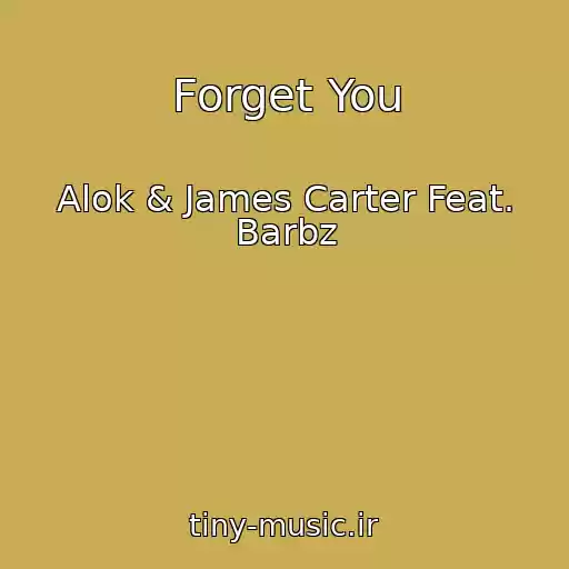 کاور آهنگ Forget You از Alok & James Carter Feat. Barbz