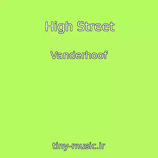 کاور آهنگ High Street از Vanderhoof