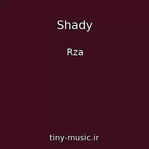 کاور آهنگ Shady از Rza