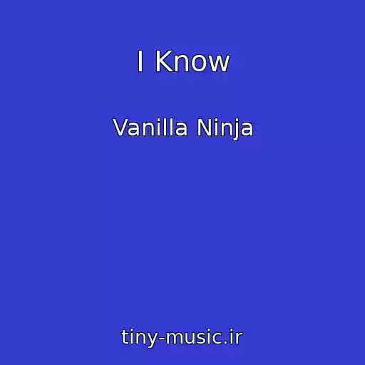 کاور آهنگ I Know از Vanilla Ninja