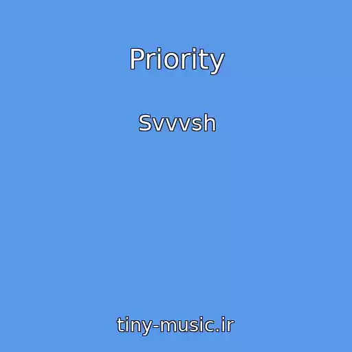 کاور آهنگ Priority از Svvvsh