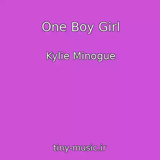 کاور آهنگ One Boy Girl از Kylie Minogue