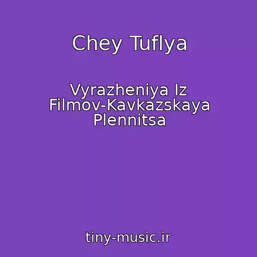 کاور آهنگ Chey Tuflya از Vyrazheniya Iz Filmov-Kavkazskaya Plennitsa