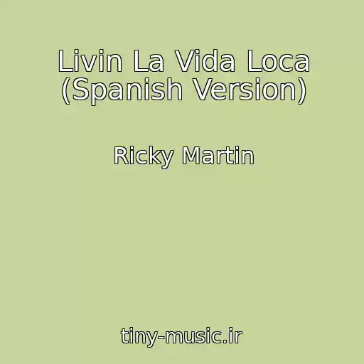 کاور آهنگ Livin La Vida Loca (Spanish Version) از Ricky Martin