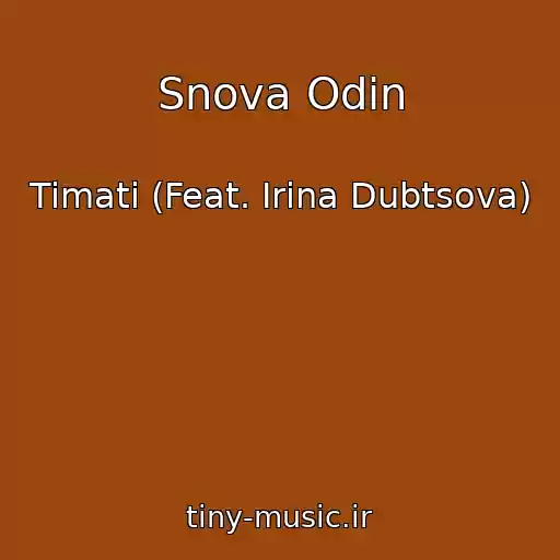 کاور آهنگ Snova Odin از Timati (Feat. Irina Dubtsova)