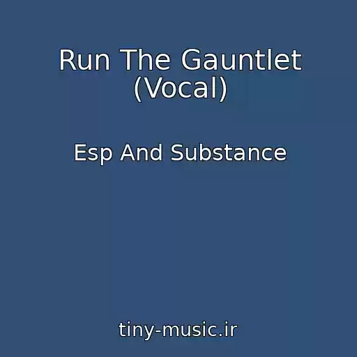 کاور آهنگ Run The Gauntlet (Vocal) از Esp And Substance