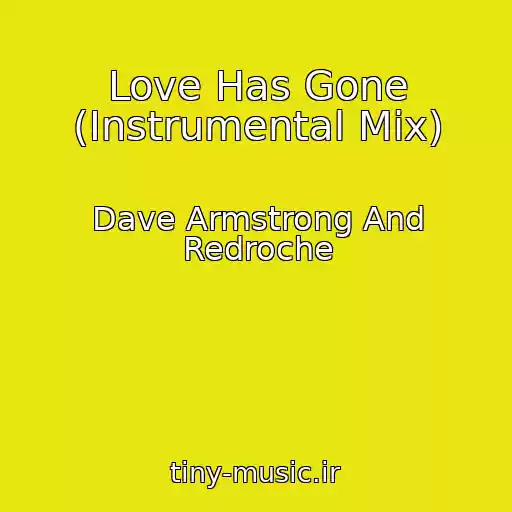 کاور آهنگ Love Has Gone (Instrumental Mix) از Dave Armstrong And Redroche