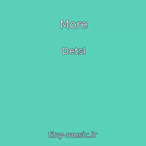 کاور آهنگ More از Detsl