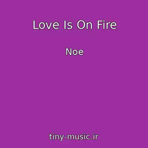 کاور آهنگ Love Is On Fire از Noe