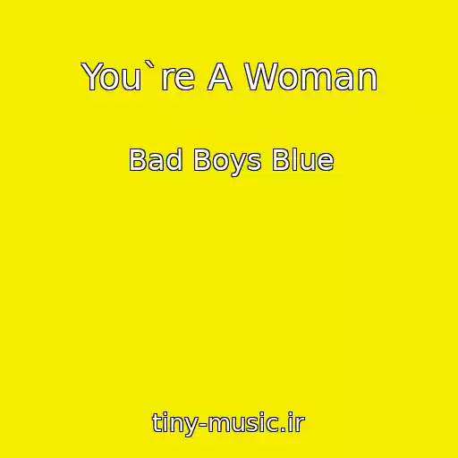 کاور آهنگ You`re A Woman از Bad Boys Blue