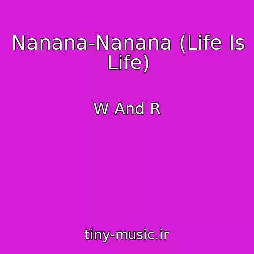 کاور آهنگ Nanana-Nanana (Life Is Life) از W And R