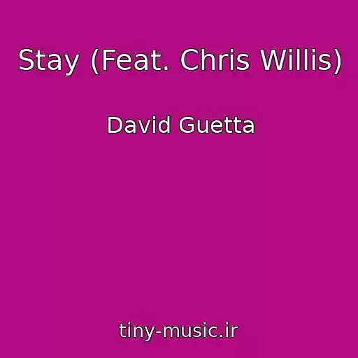 کاور آهنگ Stay (Feat. Chris Willis) از David Guetta