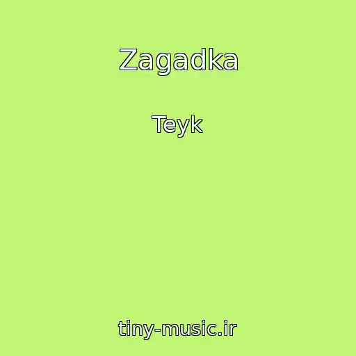 کاور آهنگ Zagadka از Teyk