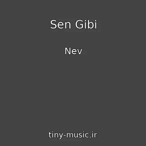 کاور آهنگ Sen Gibi از Nev