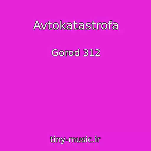 کاور آهنگ Avtokatastrofa از Gorod 312