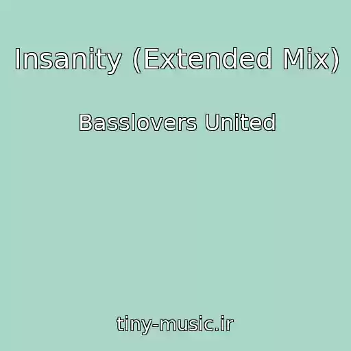 کاور آهنگ Insanity (Extended Mix) از Basslovers United