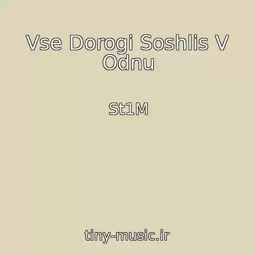 کاور آهنگ Vse Dorogi Soshlis V Odnu از St1M