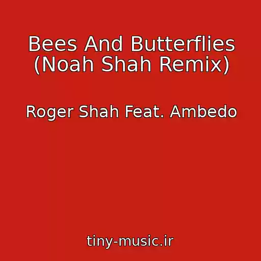 کاور آهنگ Bees And Butterflies (Noah Shah Remix) از Roger Shah Feat. Ambedo