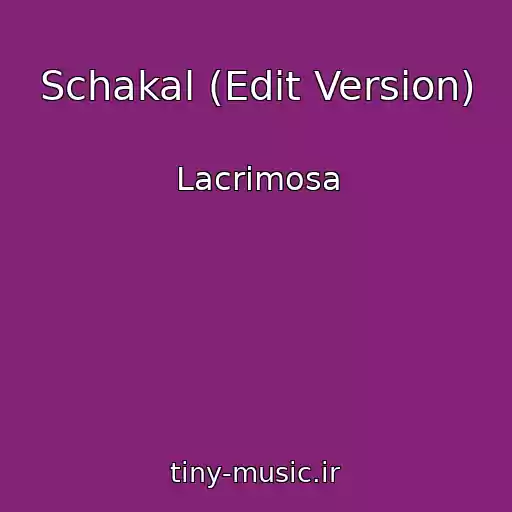 کاور آهنگ Schakal (Edit Version) از Lacrimosa