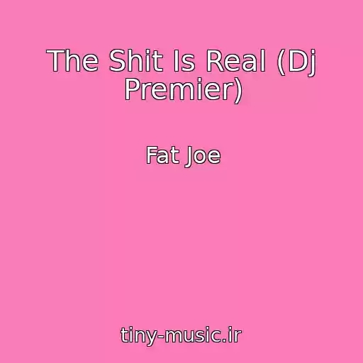 کاور آهنگ The Shit Is Real (Dj Premier) از Fat Joe