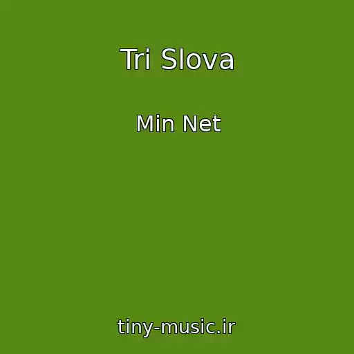 کاور آهنگ Tri Slova از Min Net