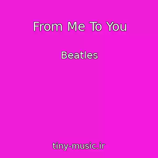 کاور آهنگ From Me To You از Beatles