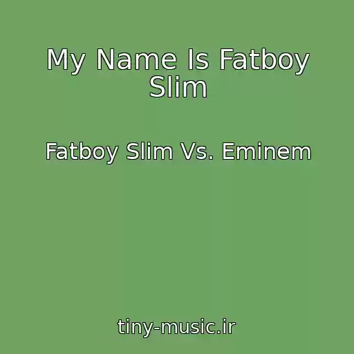 کاور آهنگ My Name Is Fatboy Slim از Fatboy Slim Vs. Eminem