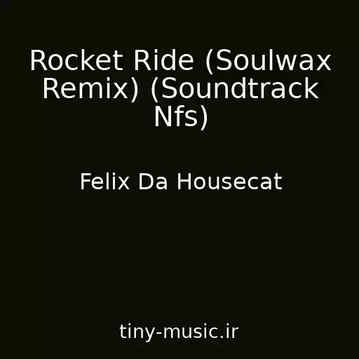 کاور آهنگ Rocket Ride (Soulwax Remix) (Soundtrack Nfs) از Felix Da Housecat