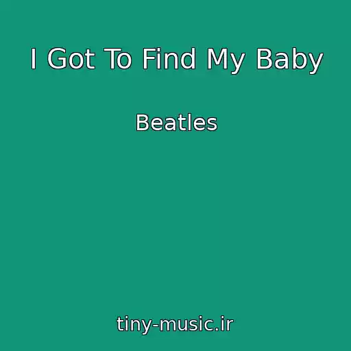 کاور آهنگ I Got To Find My Baby از Beatles
