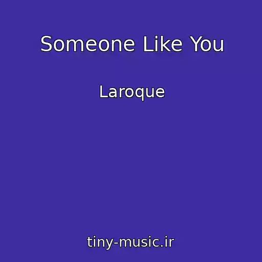 کاور آهنگ Someone Like You از Laroque