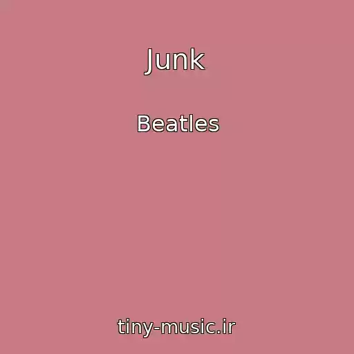 کاور آهنگ Junk از Beatles