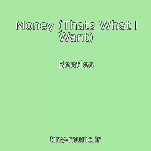 کاور آهنگ Money (Thats What I Want) از Beatles