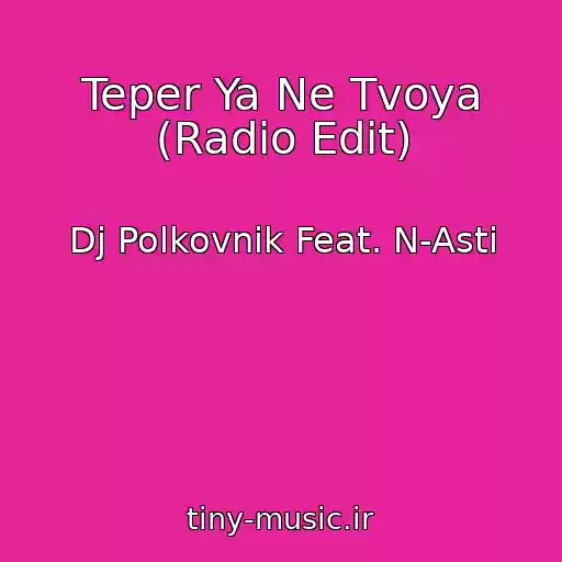 کاور آهنگ Teper Ya Ne Tvoya (Radio Edit) از Dj Polkovnik Feat. N-Asti